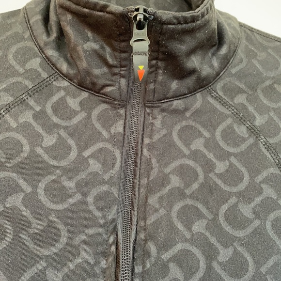 Kerrits on the bit jacket, M, black embossed bits - Picture 2 of 5